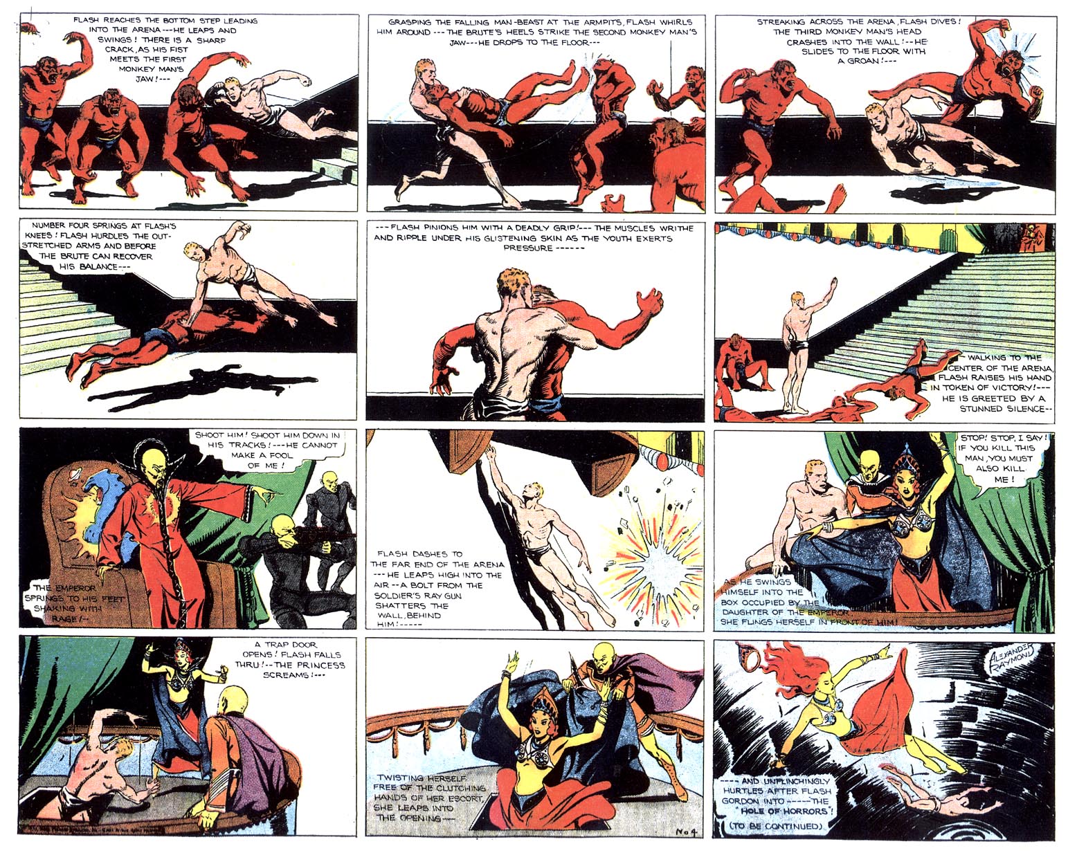 Flash Gordon: The Storm Queen Of Valkir, Sundays 1944-1948 • eBabble