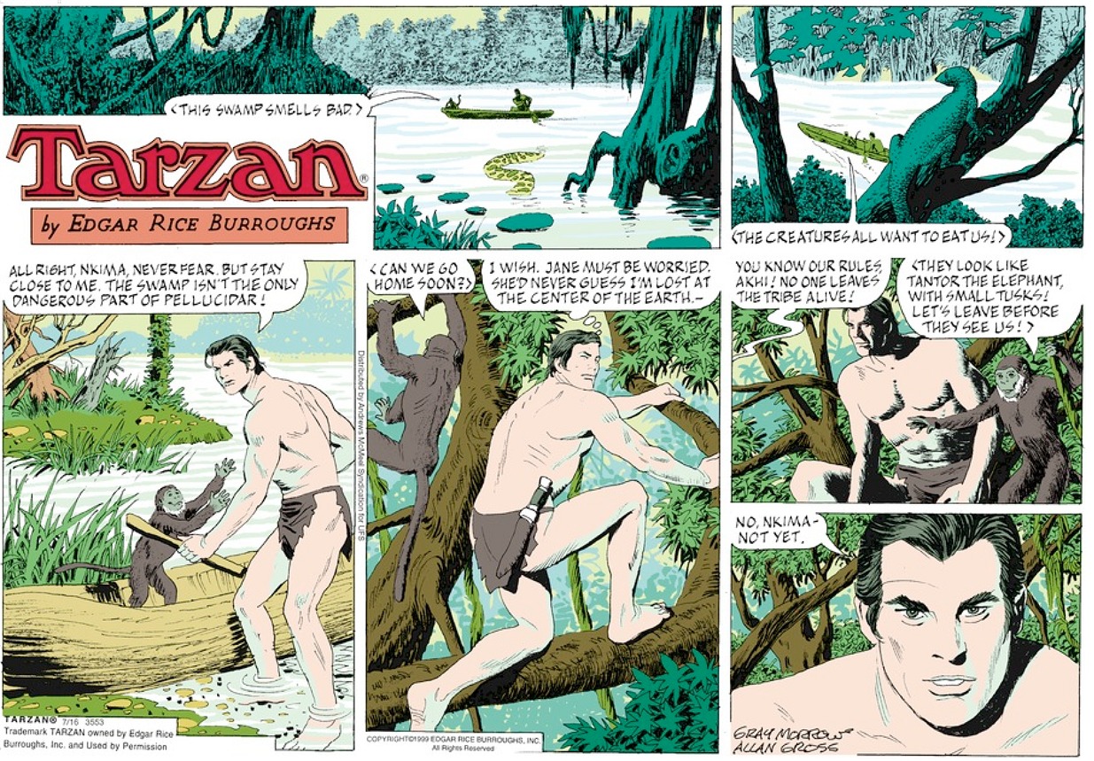 Tarzan in bondage